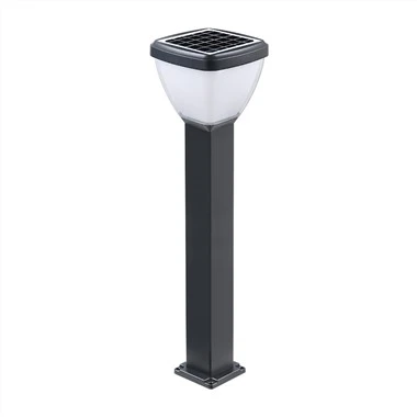 Kvadrat Quyoshli Ochiq Led Bollard Yoritish
