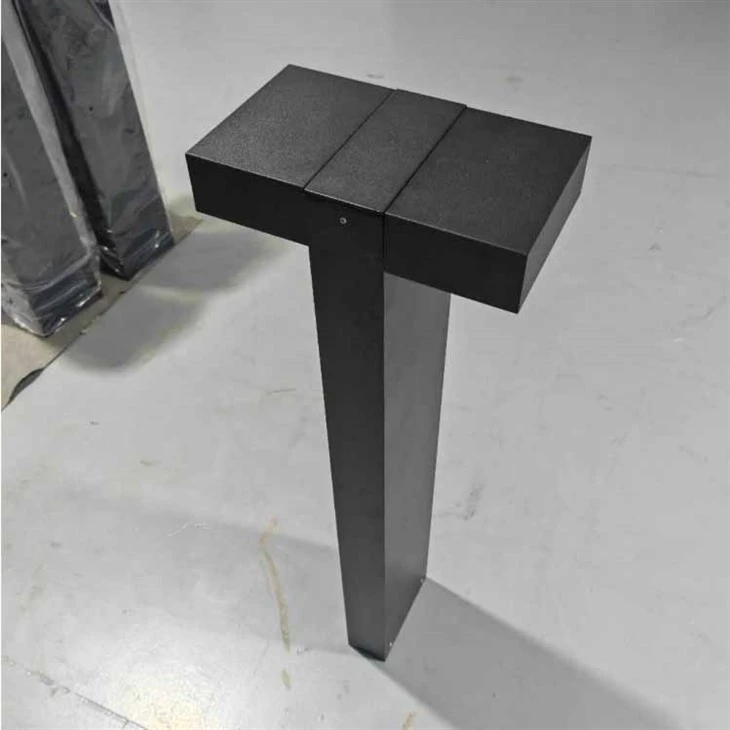Ichki gardishli LED Bollard Anti-UV LED bog 
